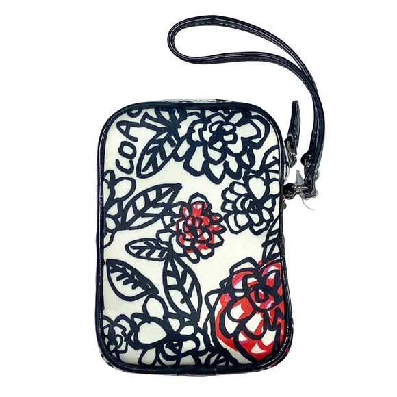 🏷NWT Coach Small Flower 🌸 Pouch - Picture 4 of 6